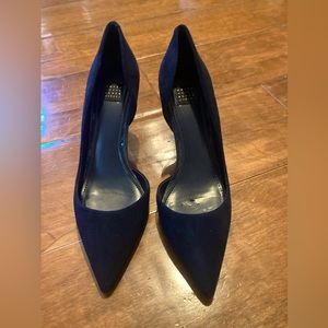 BRAND NEW - White House Black Market Ella Officer Blue Pumps
